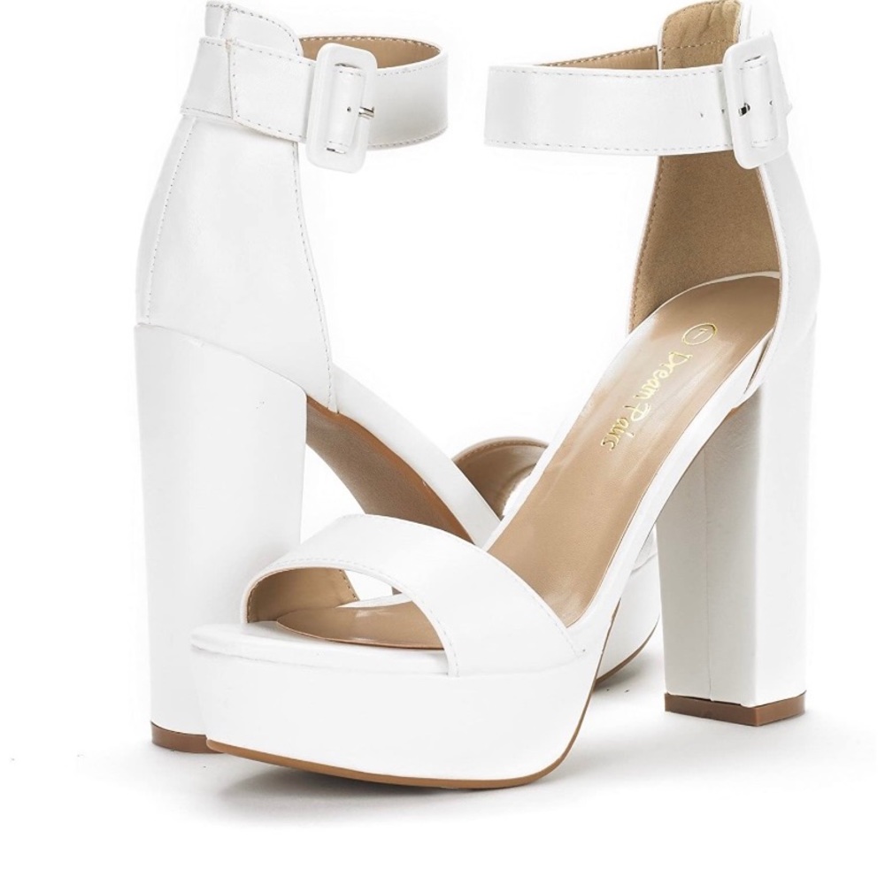 High heel platform plump sandals